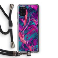 Pink Clouds: Samsung Galaxy A31 Transparant Hoesje met koord