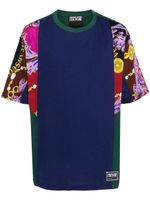 Versace Jeans Couture chain-print cotton T-shirt - Violet