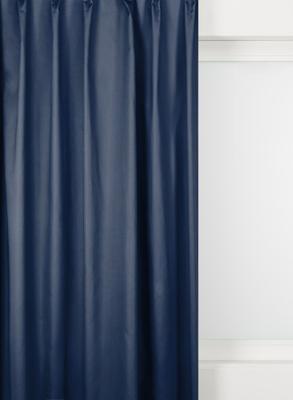 HEMA Gordijnstof velours blauw (blauw)