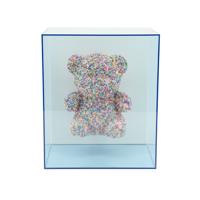 By-Boo Decoratieobject 'Beary' Teddybeer met sprinkles, 25 x 20cm, kleur Blauw By-Boo Decoratieobject 'Beary' Teddybeer met sprinkles, 25 x 20cm, kleur Blauw