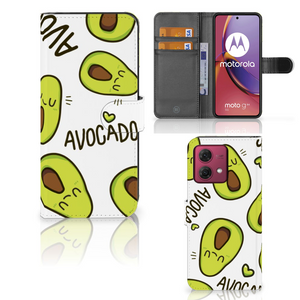 Motorola Moto G84 Leuk Hoesje Avocado Singing