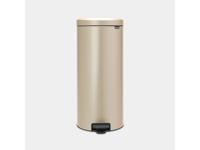 Brabantia pedaalemmer 30l metallic gold