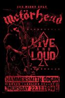 Poster Motorhead Live and Loud 61x91,5cm