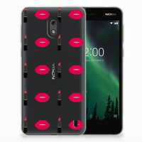 Nokia 2 TPU bumper Lipstick Kiss - thumbnail
