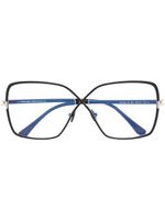 TOM FORD Eyewear lunettes de vue à monture carrée - Noir - thumbnail