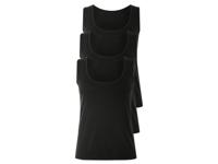 esmara Dames tanktop 3 stuks (Zwart, XXL)