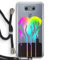 Hold My Heart: LG G6 Transparant Hoesje met koord
