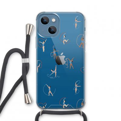 Dancing #3: iPhone 13 mini Transparant Hoesje met koord