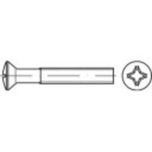 TOOLCRAFT 134655 Bolverzonken schroeven M5 50 mm Kruiskop Phillips DIN 966 Staal Galvanisch verzinkt 500 stuk(s)