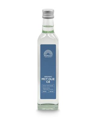 Mattisson MCT olie C8 - coconut pure - 99% caprylic acid bio