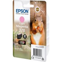 Epson inktcartridge 378, 360 pagina&apos;s, OEM C13T37864010, licht magenta