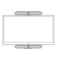 Plafondondersteuning voor Projector Poly 875L2AA