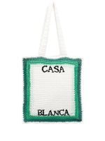 Casablanca sac à main Tennis en crochet - Vert - thumbnail