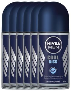 Nivea Men Cool Kick Roll-on Voordeelverpakking