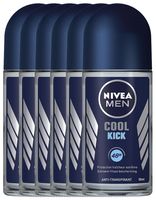 Nivea Men Cool Kick Roll-on Voordeelverpakking - thumbnail