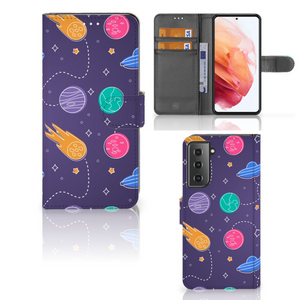 Samsung Galaxy S21 Wallet Case met Pasjes Space