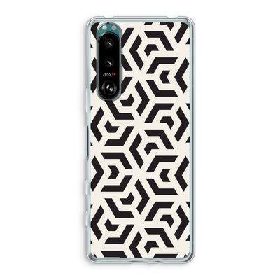 Crazy pattern: Sony Xperia 5 III Transparant Hoesje