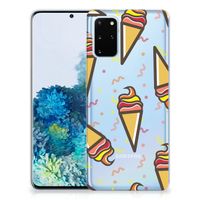 Samsung Galaxy S20 Plus Siliconen Case Icecream - thumbnail