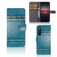 Sony Xperia 1 II | Wallet Case | met Pasjes | Jeans