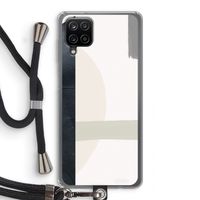 Baca: Samsung Galaxy A12 Transparant Hoesje met koord