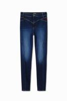 Push-up skinny jeans - BLUE - 40