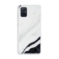 Elegante marmer: Galaxy A71 Transparant Hoesje