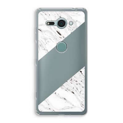 Biggest stripe: Sony Xperia XZ2 Compact Transparant Hoesje