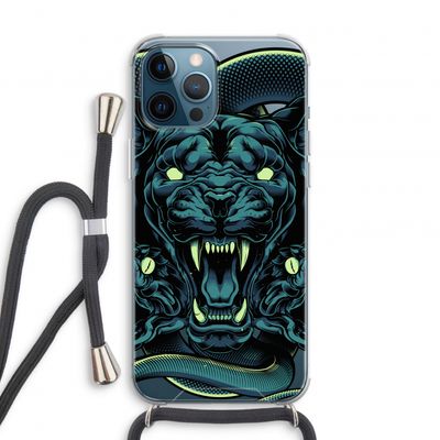 Cougar and Vipers: iPhone 12 Pro Transparant Hoesje met koord