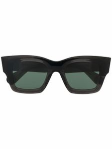 Jacquemus lunettes de soleil à monture rectangulaire - Noir