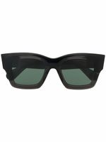 Jacquemus lunettes de soleil à monture rectangulaire - Noir - thumbnail