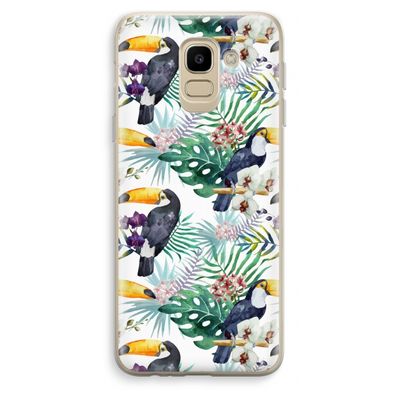 Tukans: Samsung Galaxy J6 (2018) Transparant Hoesje