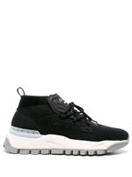 Santoni x AMG elasticated-panel sneakers - Noir - thumbnail