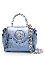 Versace petit sac à main La Medusa à design métallisé - Bleu - thumbnail