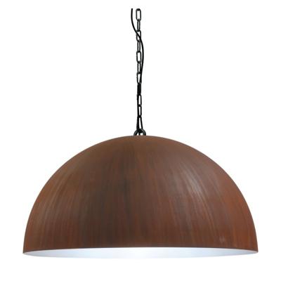 Masterlight Roestige stoere hanglampIndustria Rust 60 roestbruin met wit - 2200-25-06-K