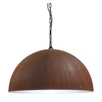 Masterlight Roestige stoere hanglampIndustria Rust 60 roestbruin met wit - 2200-25-06-K