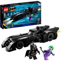 DC Super Heroes - Batmobile: Batman vs. The Joker achtervolging Constructiespeelgoed - thumbnail
