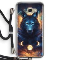 Wolf Dreamcatcher: Samsung Galaxy A5 (2017) Transparant Hoesje met koord