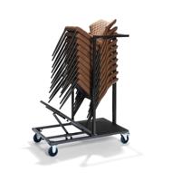Uni Stack Trolley voor alle stapelbare stoelen en barkrukken, 115x60x150cm (LxBxH), T90930 - thumbnail