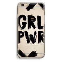 Girl Power #2: iPhone 6 / 6S Transparant Hoesje