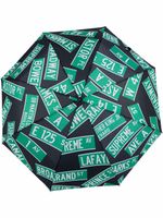 Supreme x Shedrain parapluie à imprimé graphique - Noir