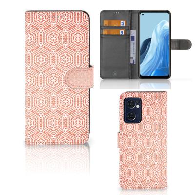 OPPO Find X5 Lite | Reno 7 5G | Telefoon Hoesje | Pattern Orange