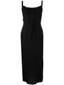 Patou robe-nuisette en coton - Noir