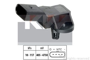 Kw Inlaatdruk-/MAP-sensor / Luchtdruksensor hoogteregelaar / Uitlaatgasdruk sensor 493 090