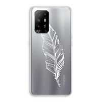 Pluim: Oppo A94 5G Transparant Hoesje