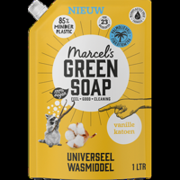 Marcel&apos;s Green Soap universeel wasmiddel Vanille & Katoen navulling 23 Wasbeurten bij Jumbo