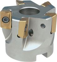 Promat Hoekfrees | d. 50 mm | vernikkeld met interne koeling | snedeaantal 5 APKT...-16 - 4000859016 4000859016