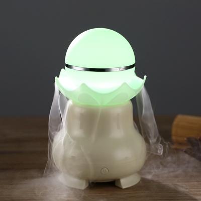 4W USB lading nacht verlichte parel ultrasone aromatherapie luchtbevochtiger met kleurrijk licht geleid voor huis / kantoor Water waterreservoir: 95m