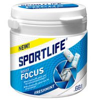 Sportlife Sportlife - Boost Focus Freshmint 99 Gram 4 Stuks