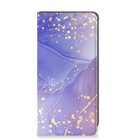 Bookcase voor Samsung Galaxy A53 Watercolor Paars