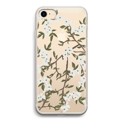 Blossoming spring: iPhone 7 Transparant Hoesje